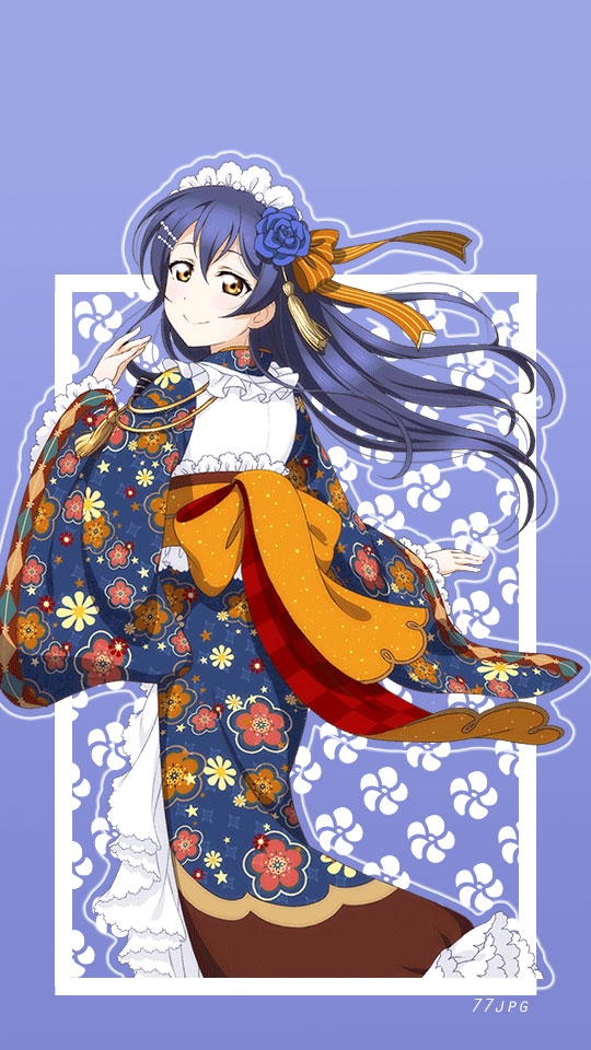 《Love Live！》大正浪漫手机壁纸 古朴风韵魅力非凡