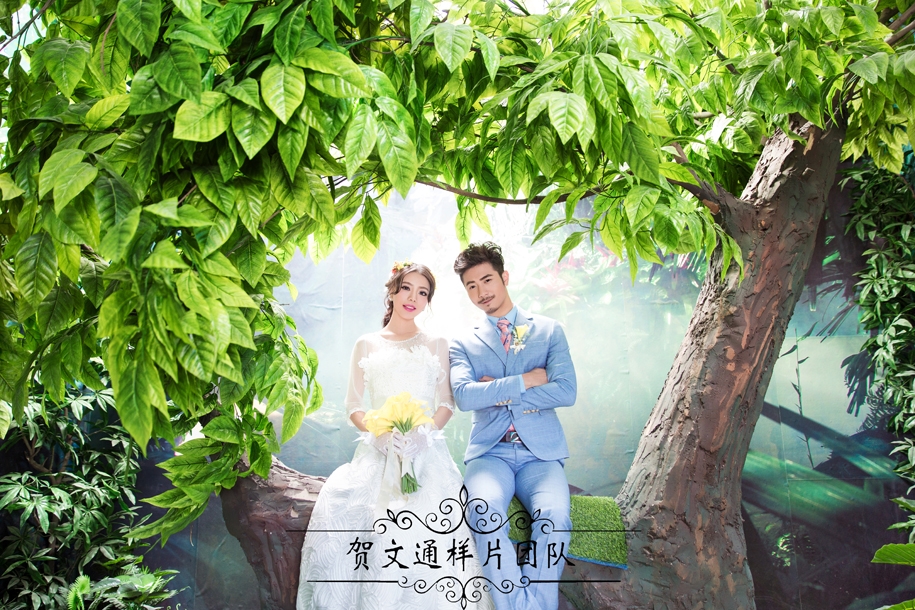 丛林物语 婚纱照