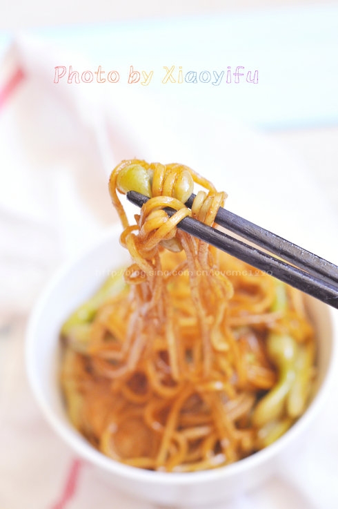 大众喜爱的老北京美食 扁豆焖面