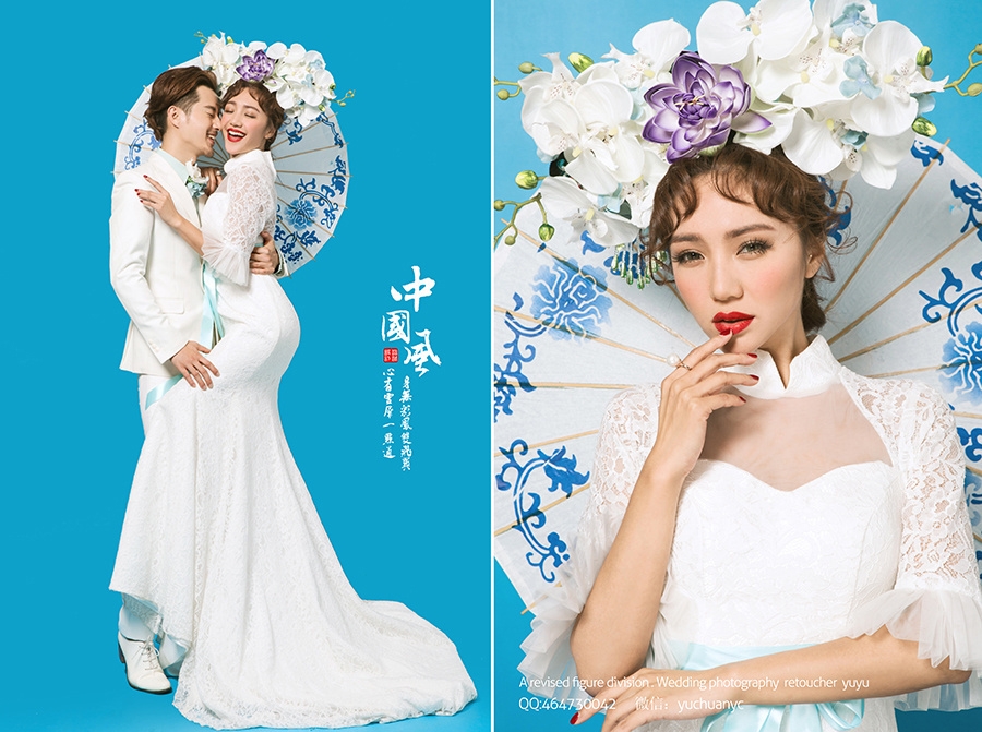 冠花 婚纱照