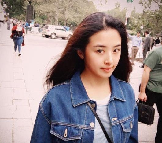清纯女孩张含韵发型图片大全