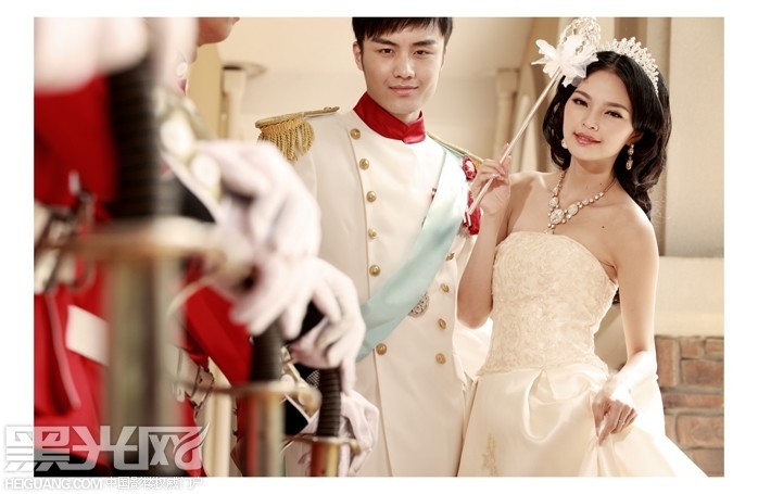皇家婚礼 婚纱照