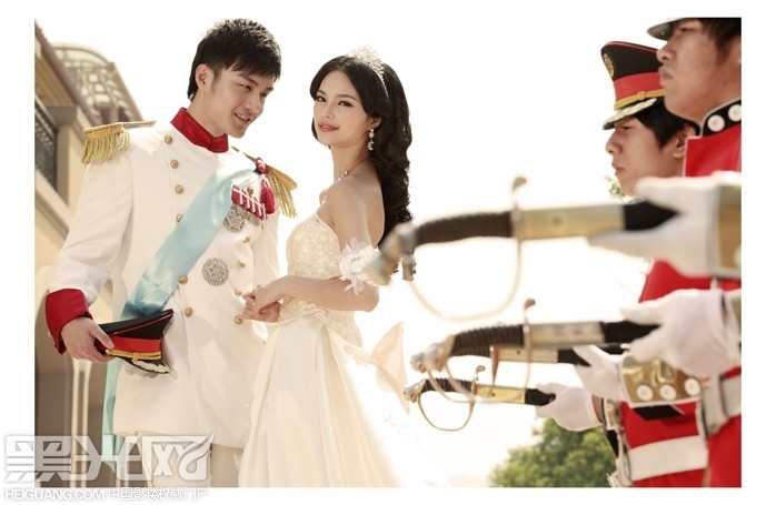 皇家婚礼 婚纱照
