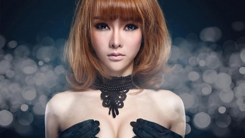 清纯性感美女高清壁纸