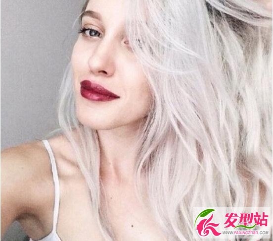 确定要染奶奶灰吗？奶奶灰色染发效果图片