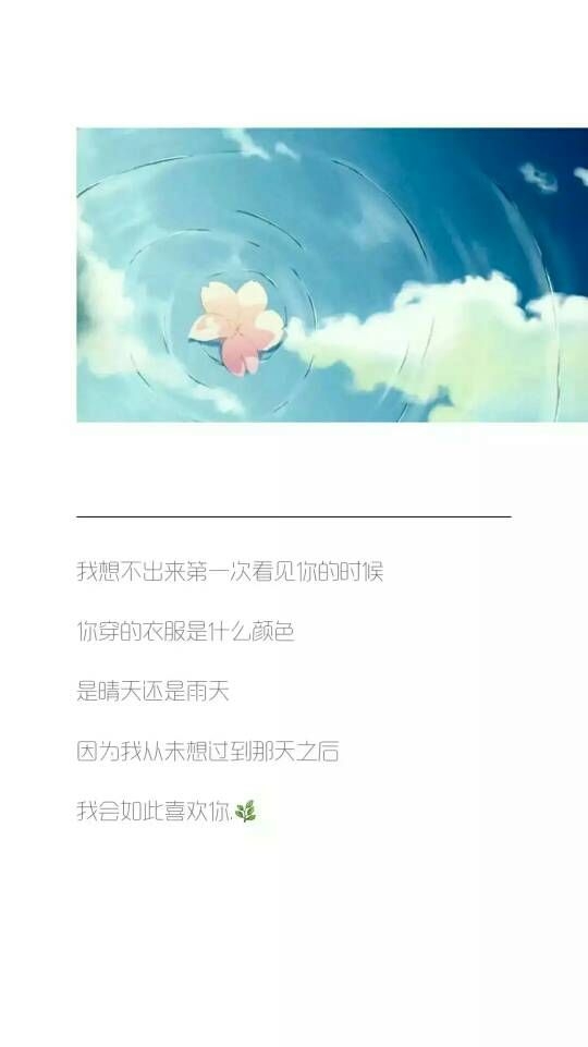 我不怨你，你只是不爱我而已