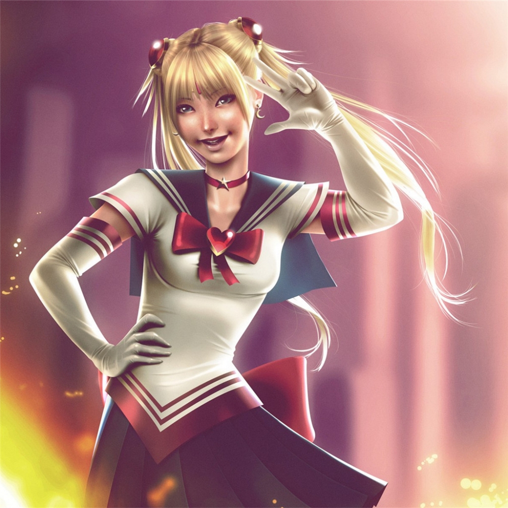 欧美版美少女战士ipad高清壁纸