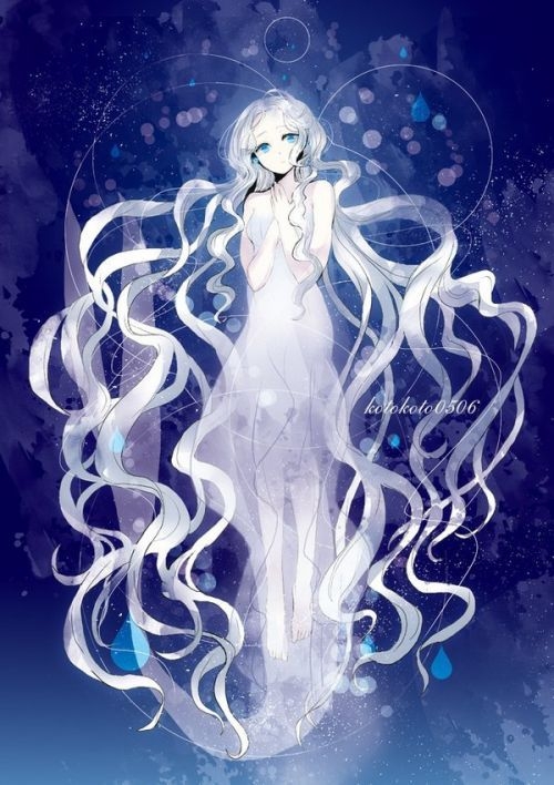 一波星空动漫女图