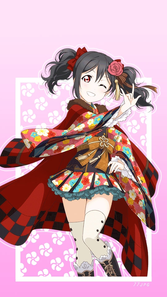 《Love Live！》大正浪漫手机壁纸 古朴风韵魅力非凡