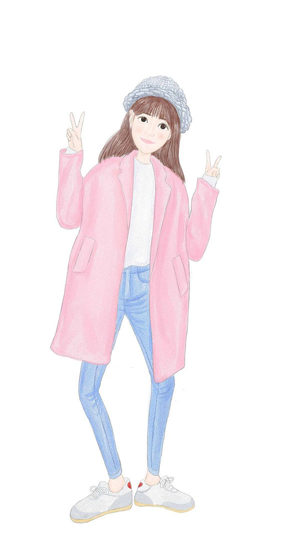 各种穿搭。