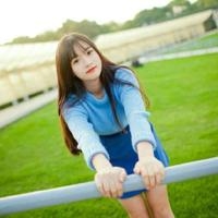 希望时光送来的人都不会走_小清新女生头像