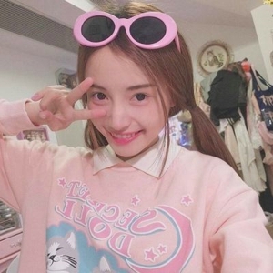 没想过我们会在一起  清新温柔小女生微信头像