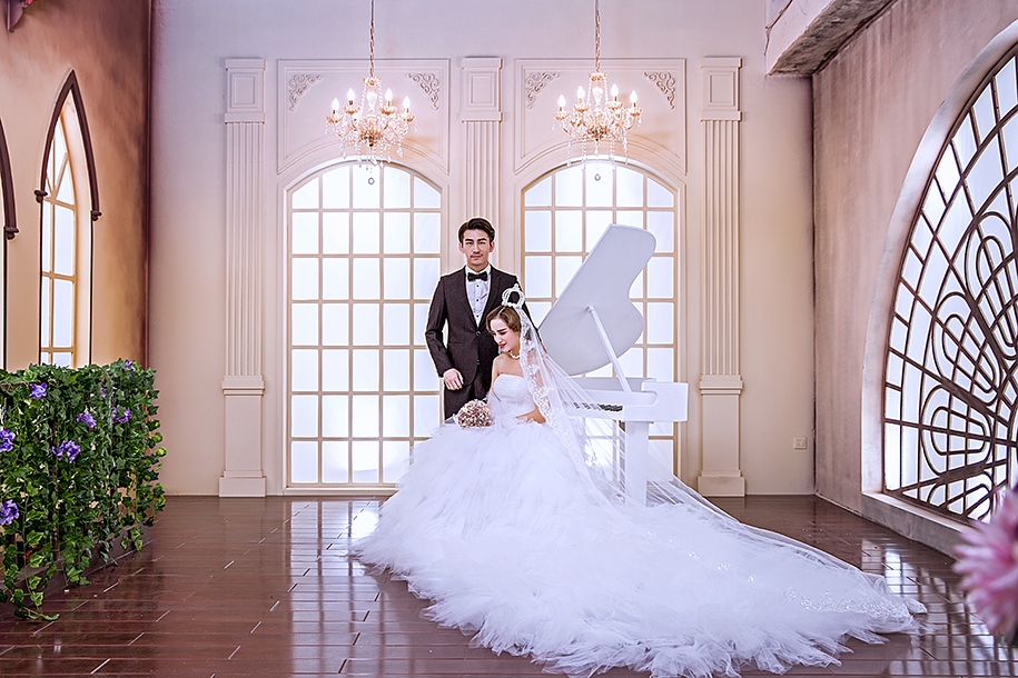 因为有你 婚纱照