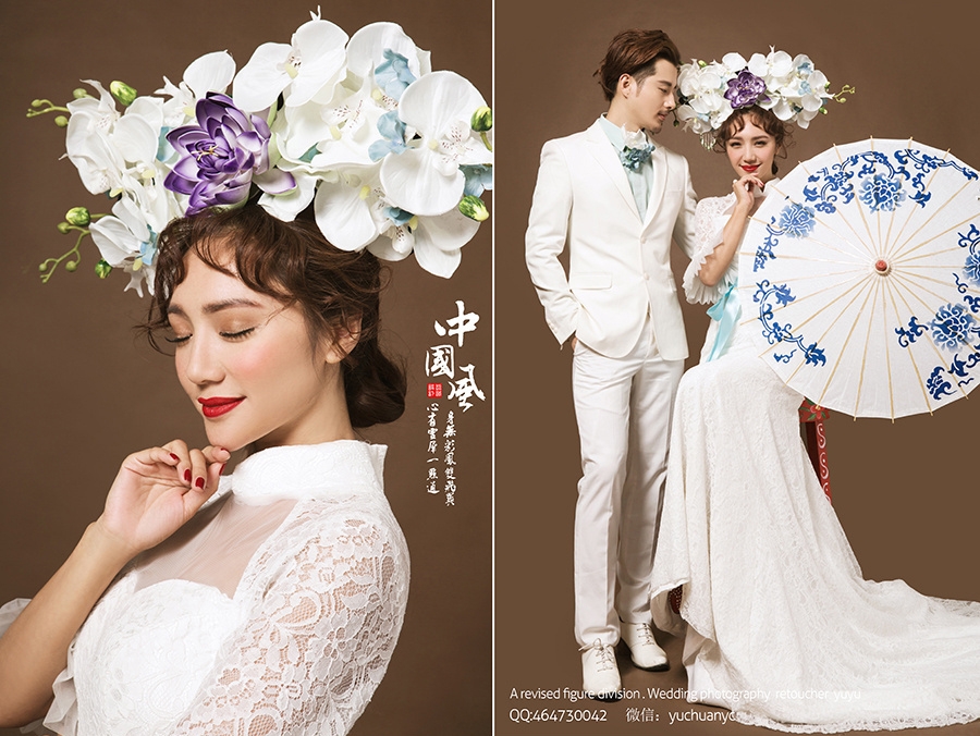 冠花 婚纱照
