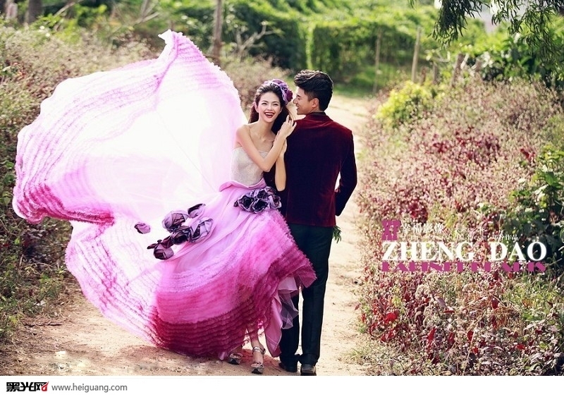 浪漫婚纱照图片 浪漫风格婚纱照片欣赏