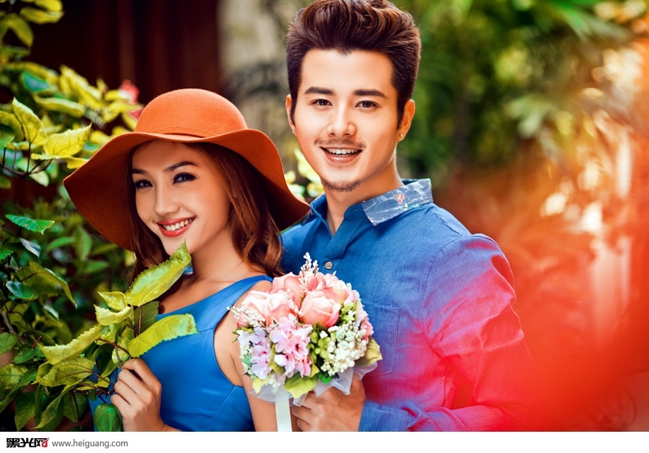 浪漫花事 婚纱照