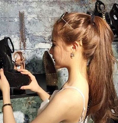 焦糖色头发图片精选 染个焦糖色发色甜美又百搭