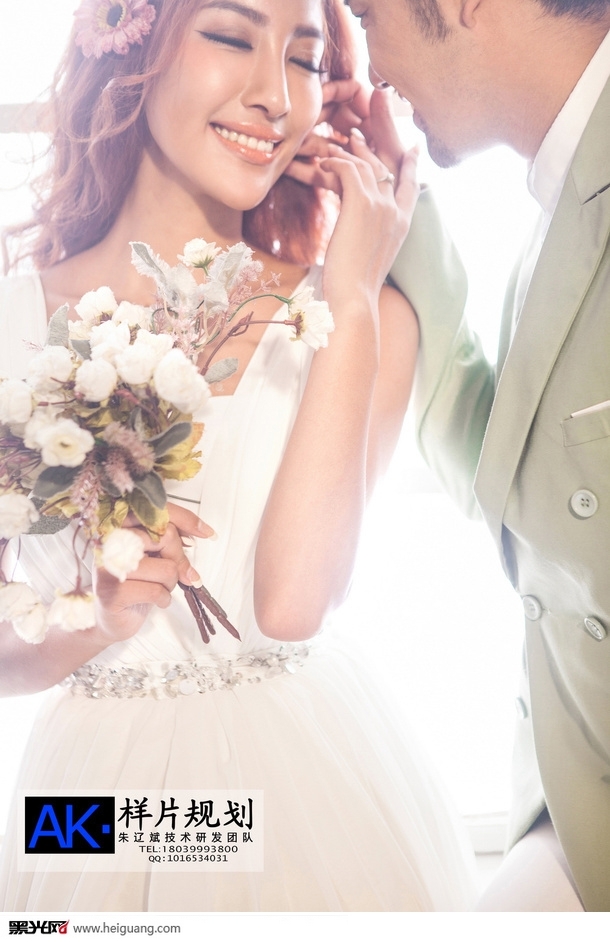 情意浓浓 婚纱照
