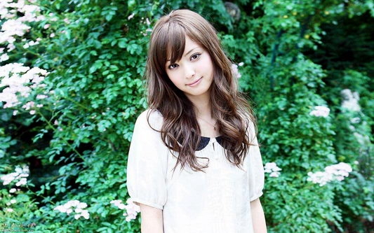 邻家美女写真壁纸下载 1440X900【14P】