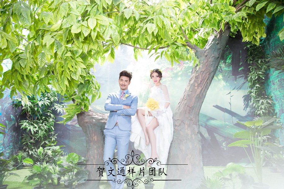 丛林物语 婚纱照