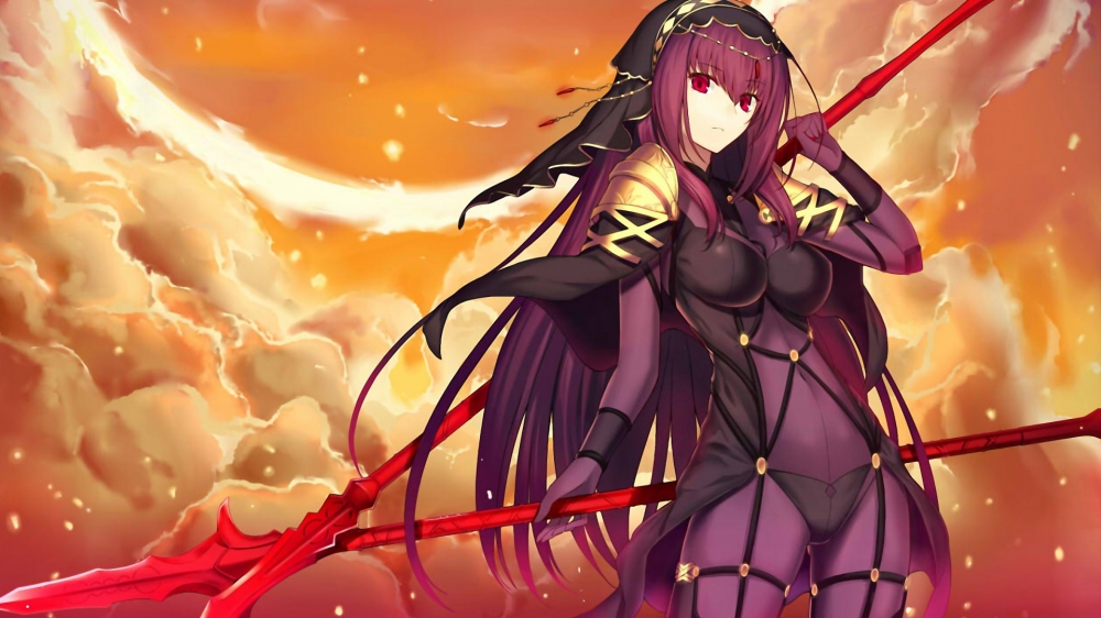 师匠斯卡哈《命运/冠位指定FGO》高清游戏壁纸
