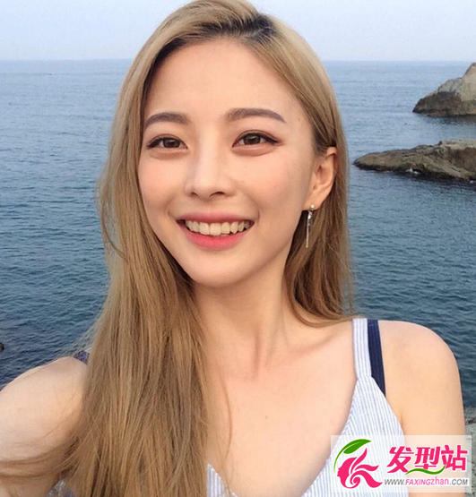 亚麻深棕酒红发色合集 韩国流行染发颜色汇总