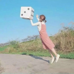 下个路口再等你  小清新甜美女生qq头像