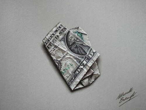 3D超真实的彩铅绘画.