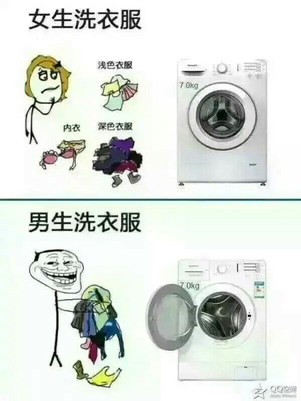 男生和女生的差别