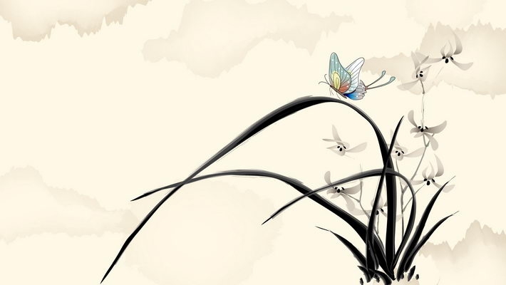矢量水墨画桌面高清壁纸1920 1200【19】