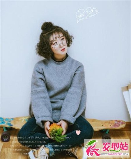 女生个性发型图片 方圆脸发型脸型设计