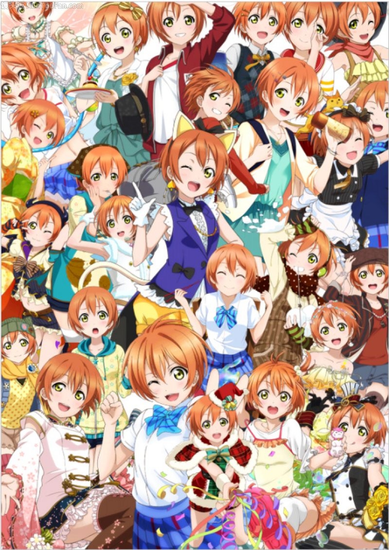 《Love Live！》密集型角色手机壁纸 偶像各种表情一张收罗