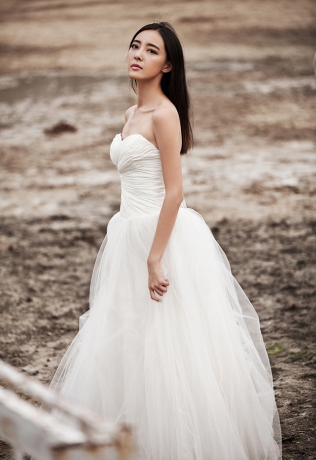 米露最美的新娘 气质的代言人