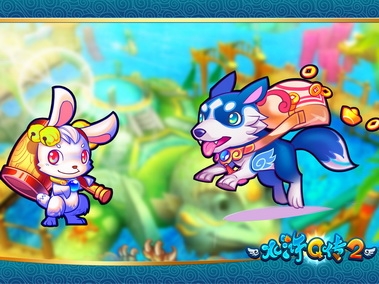 《水浒Q传2》萌宠图集桌面壁纸