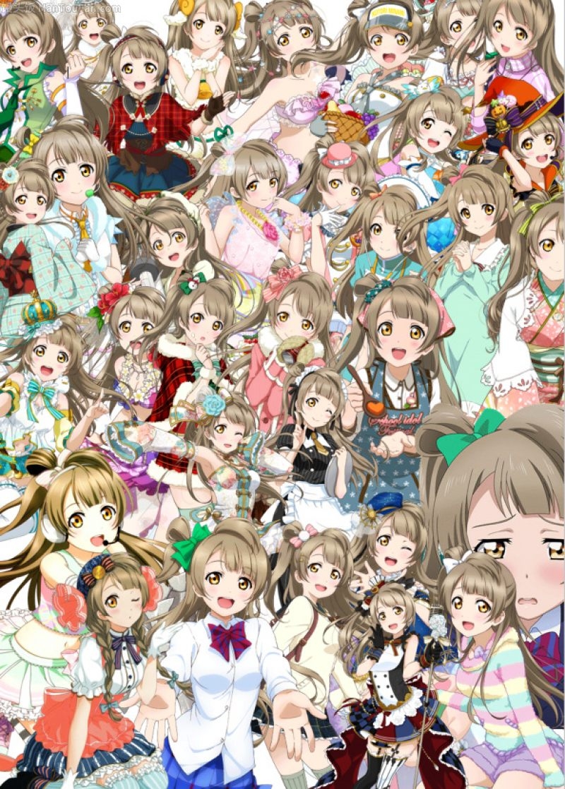 《Love Live！》密集型角色手机壁纸 偶像各种表情一张收罗