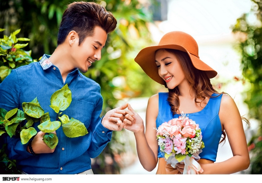 浪漫花事 婚纱照