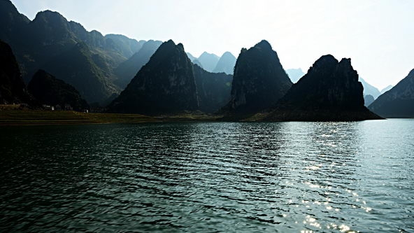 广西百色浩坤湖风景桌面壁纸