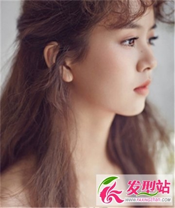 韩国唯美浪漫的公主式扎发发型 淑女魅力尽显