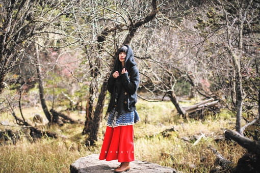 她在未来等着你 小清新的女生美照
