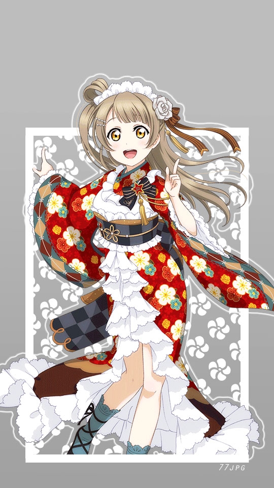 《Love Live！》大正浪漫手机壁纸 古朴风韵魅力非凡