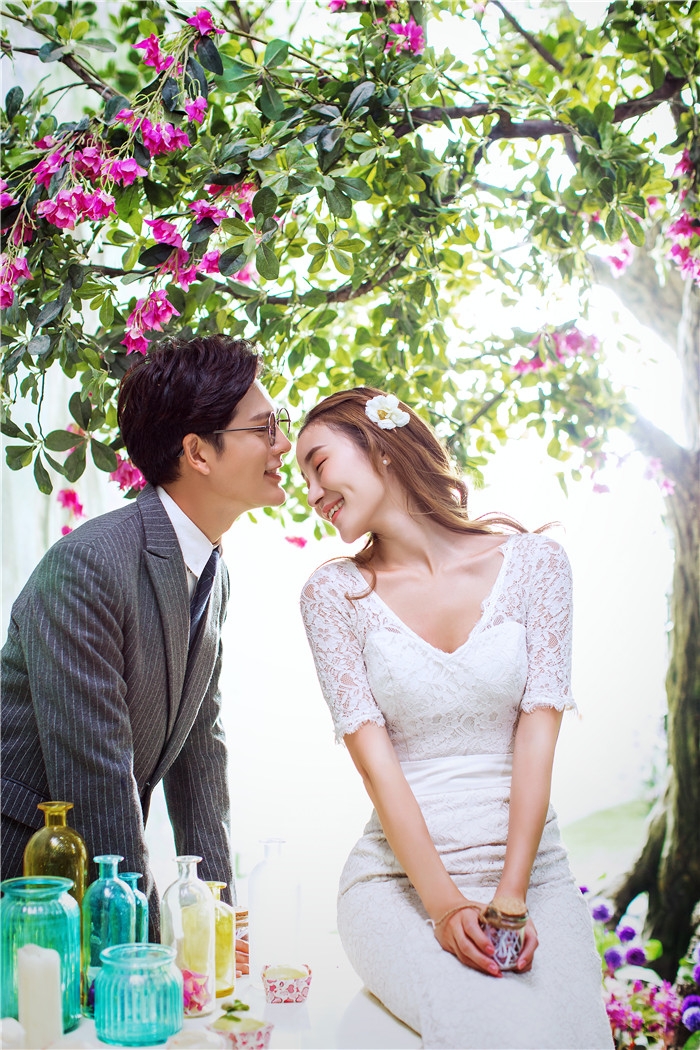 爱情树下 婚纱照