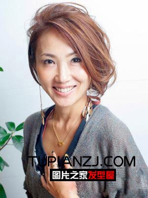 女生定位烫效果图 魅力修颜