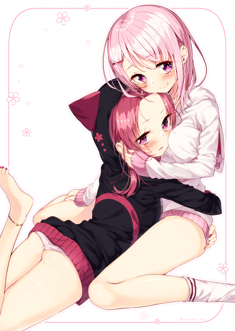 美腿控1065x1500高清动漫图片壁纸1.2MB