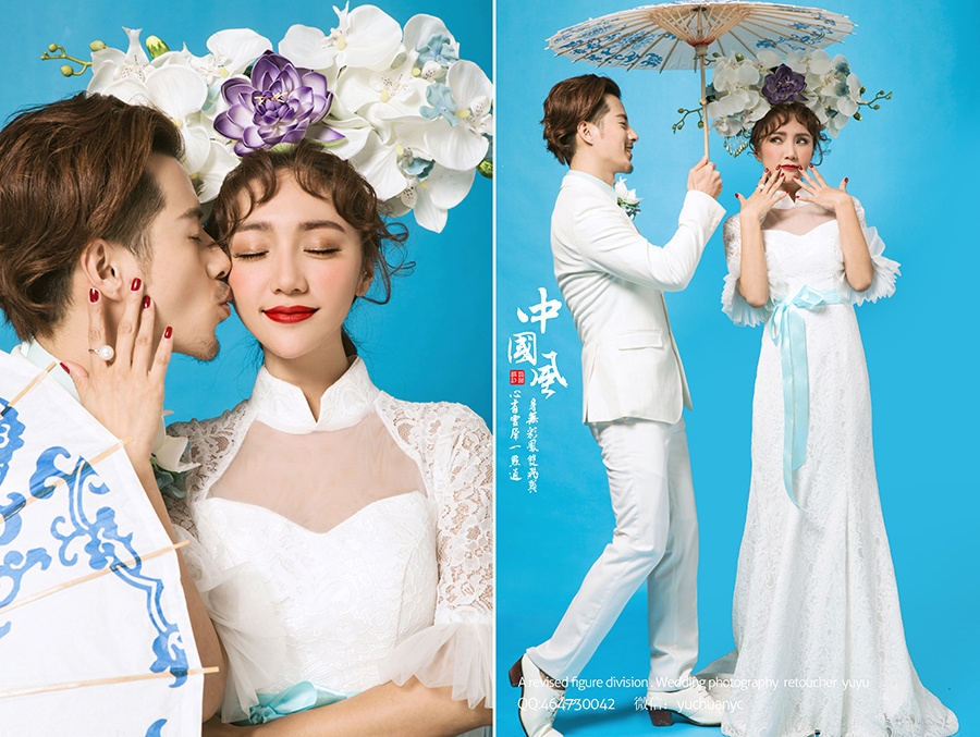 冠花 婚纱照