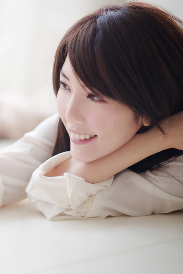 精选清纯美女性感居家写真手机壁纸下载