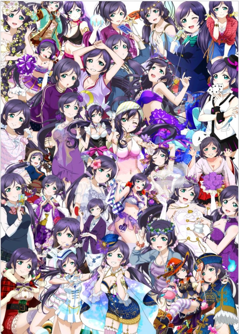 《Love Live！》密集型角色手机壁纸 偶像各种表情一张收罗
