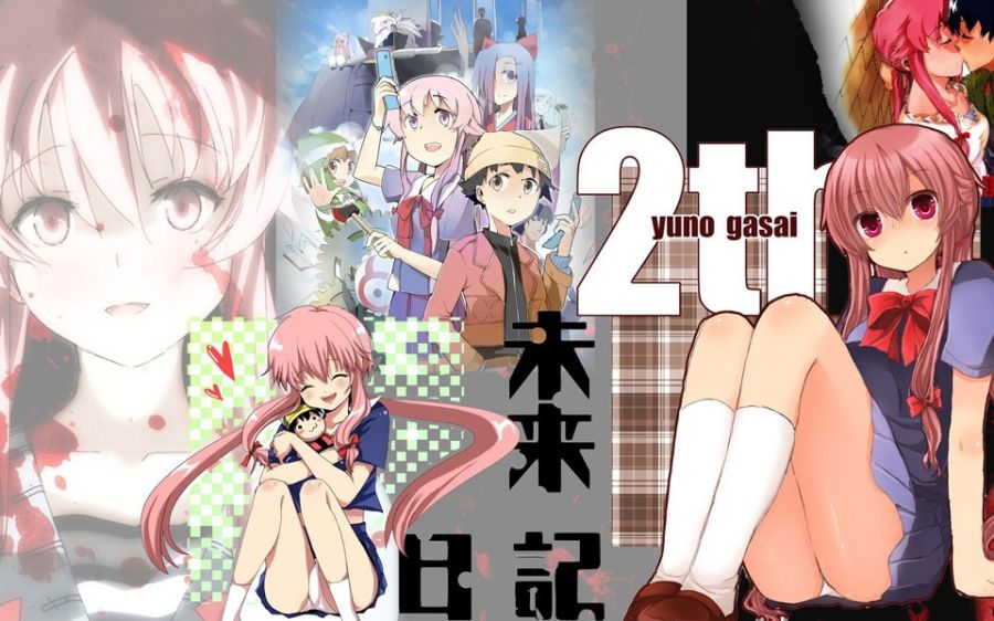 未来日记动漫美少女图片合集