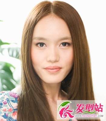 长脸适合的发型推荐 长短发集聚修颜