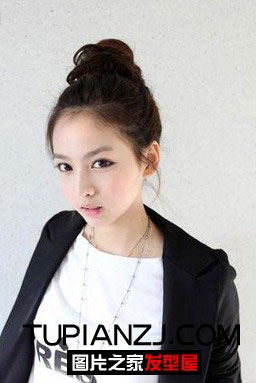 包子头发型欣赏 潮女追捧的发型