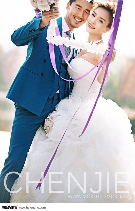 如诗如画 婚纱照